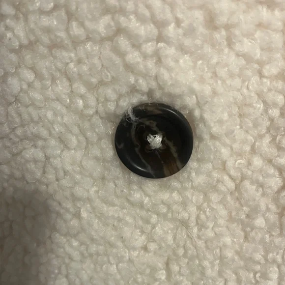 Nine West Cream Teddy Jacket - Picture 7 of 7